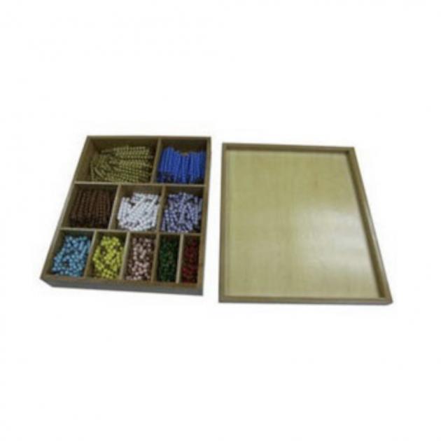 平方串珠盒(1-10各55根，一體成型)