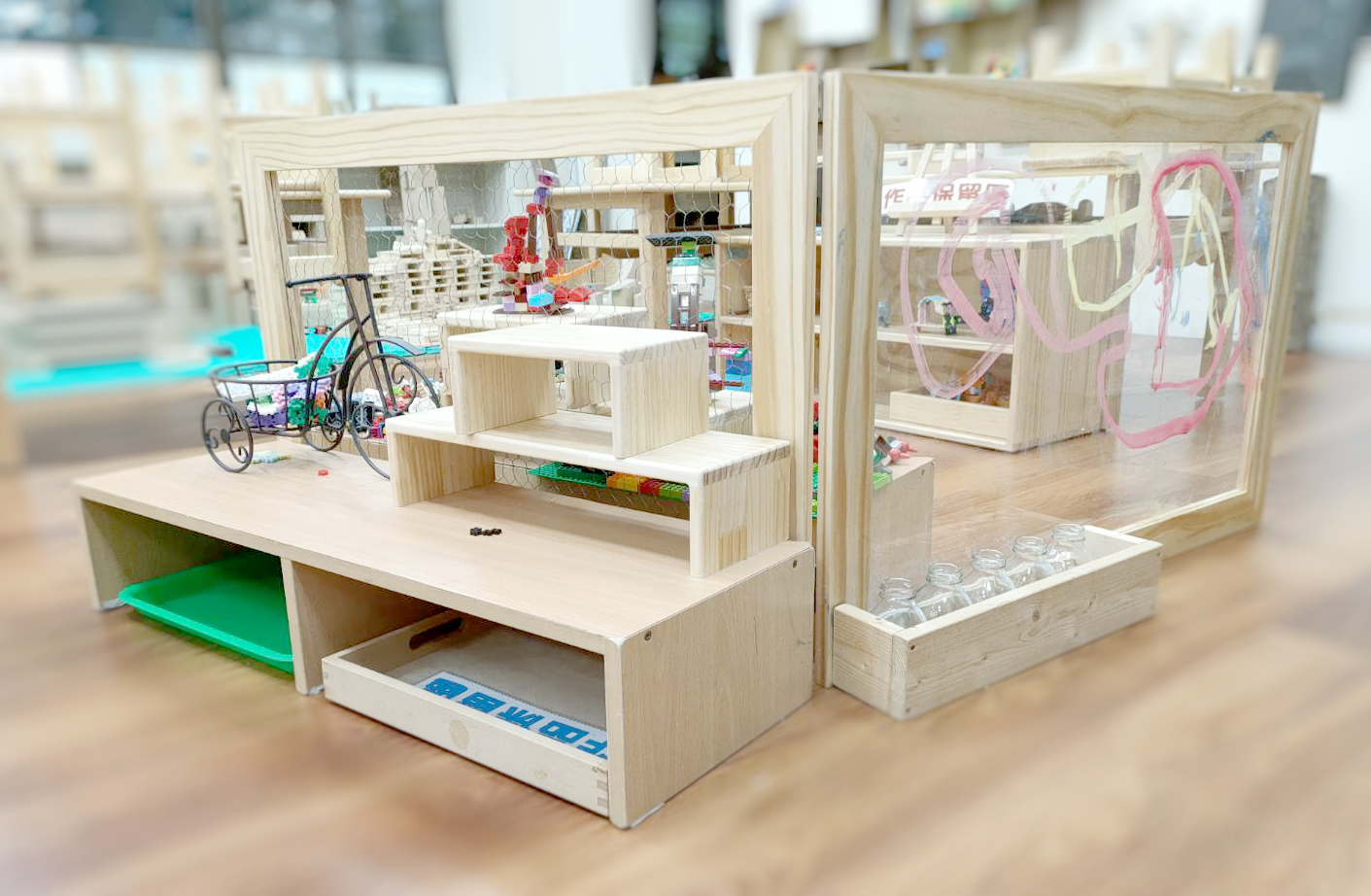 屏風三款（壓克力、鏡面、鐵網）