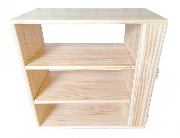 桌邊櫃二（附書架）